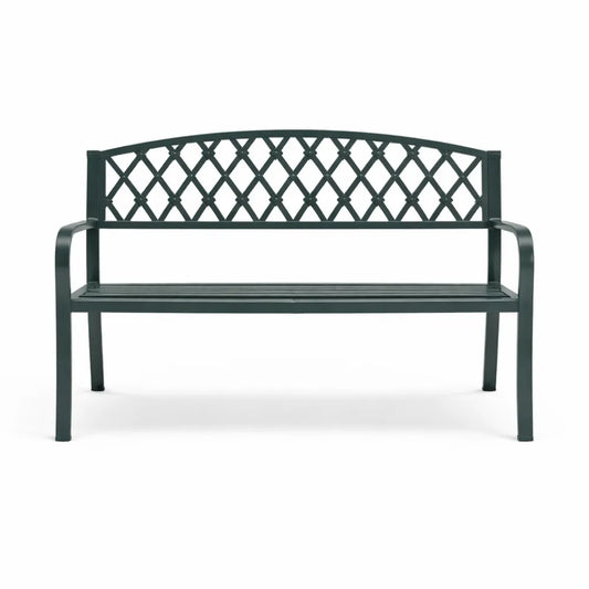 Banc de Jardin Extérieur 3 Places Confortable pour Terrasse